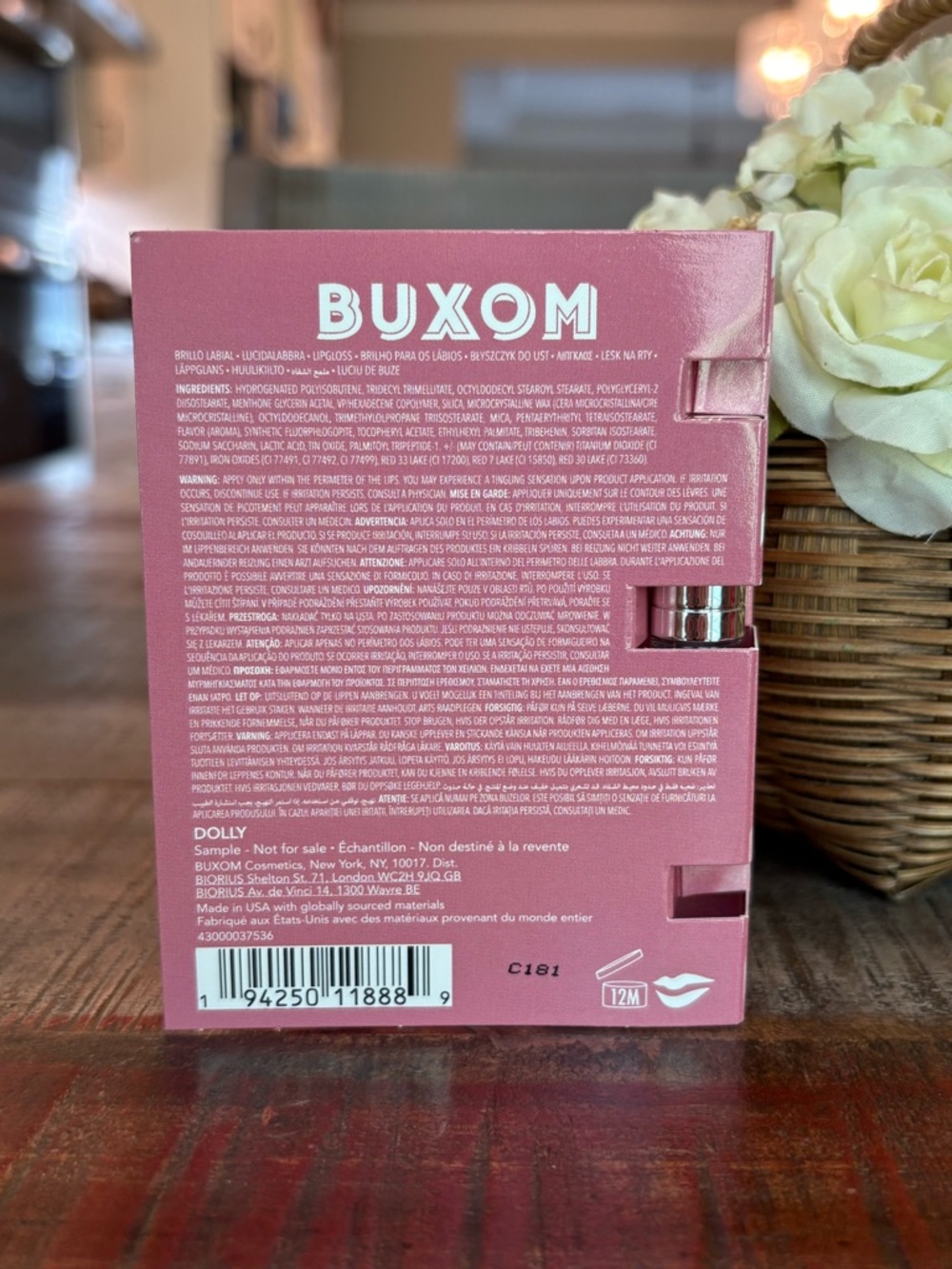 NEW Buxom FULL-ON Plumping LIP POLISH in DOLLY & LIP MATTE in DROP SOME $ Minis! - Picture 6 of 8